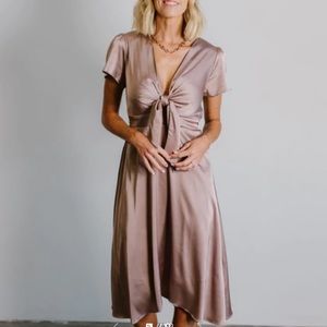 Baltic Born Satin Midi Dress